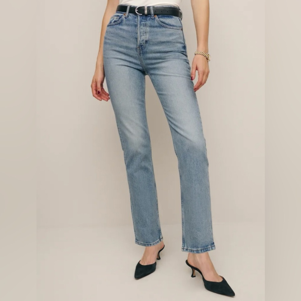 Reformation Cynthia Stretch High Rise Jeans